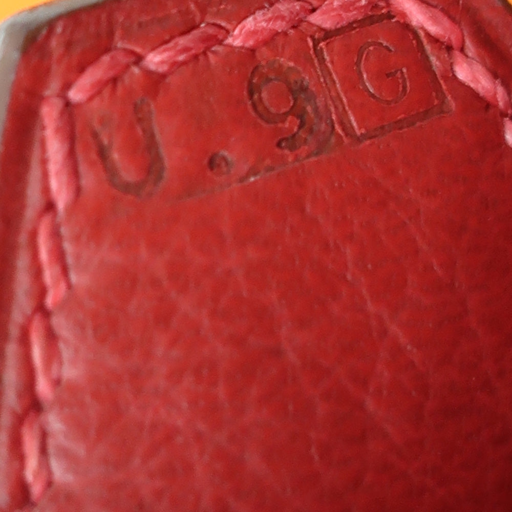Hermes Boliade 35  Silver G  Red Red  G  2003 Handbag Bag   Vintage Woodwear