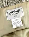 Chanel Single Breasted Jacket Beige 97A 