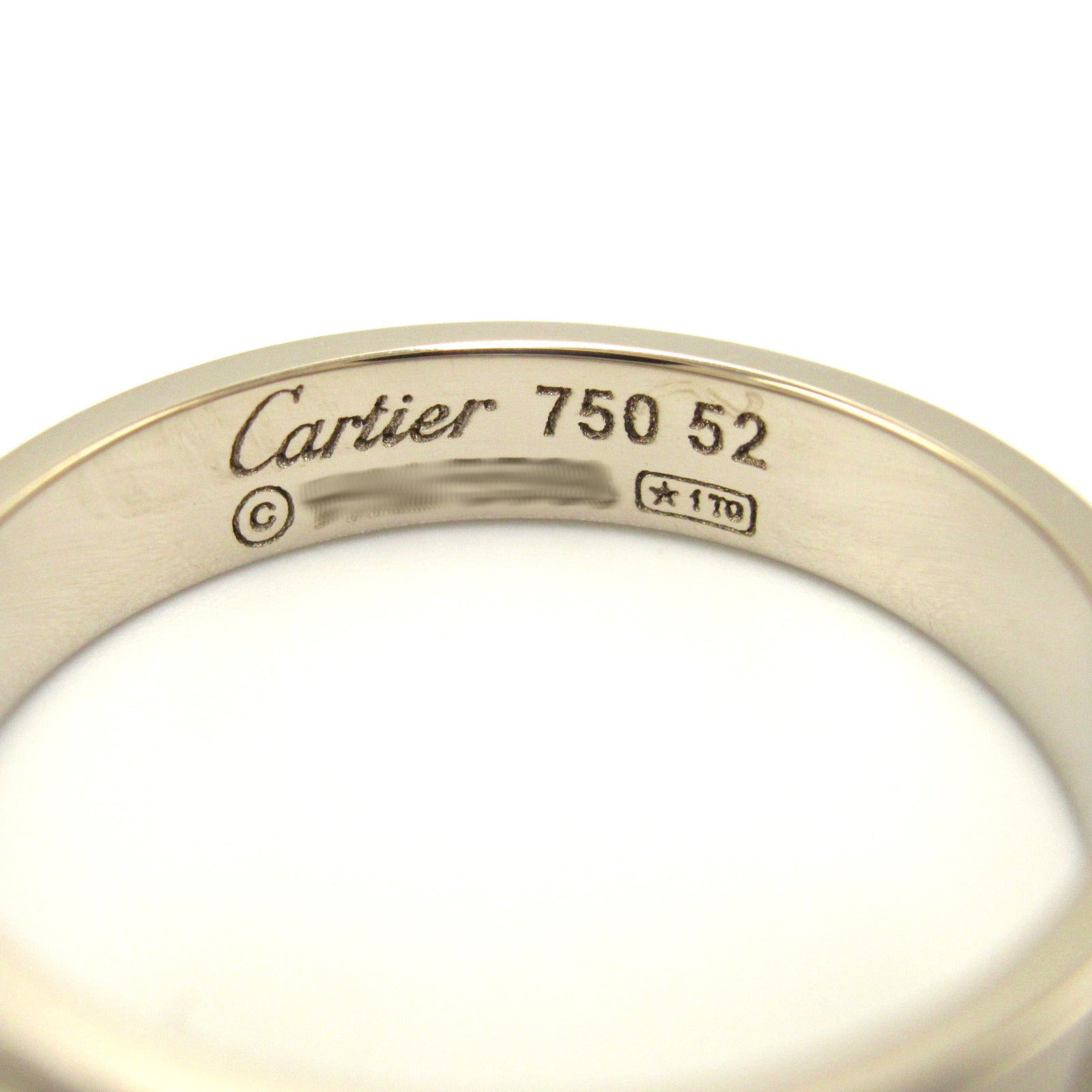 Cartier Cartier Mini-Love Ring Ring Jewelry K18WG (White G)  Silver