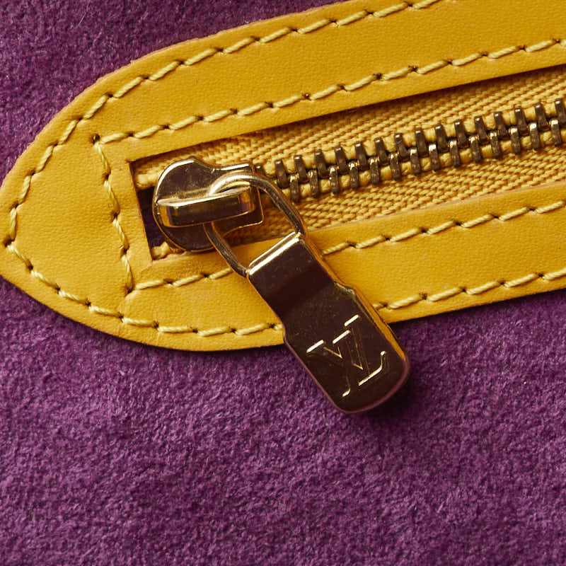 Louis Vuitton Epi Saint Jacques  Shoulder Bag M52269 Tasili Yellow Leather  Louis Vuitton