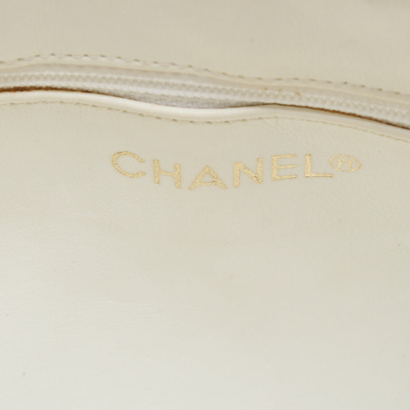 Chanel Matrasse Double Chain Shoulder   Charm  White  Shoulder Bag Mini Shoulder Bag  Bag Hybrid 【 Ship】  Yaboo Online