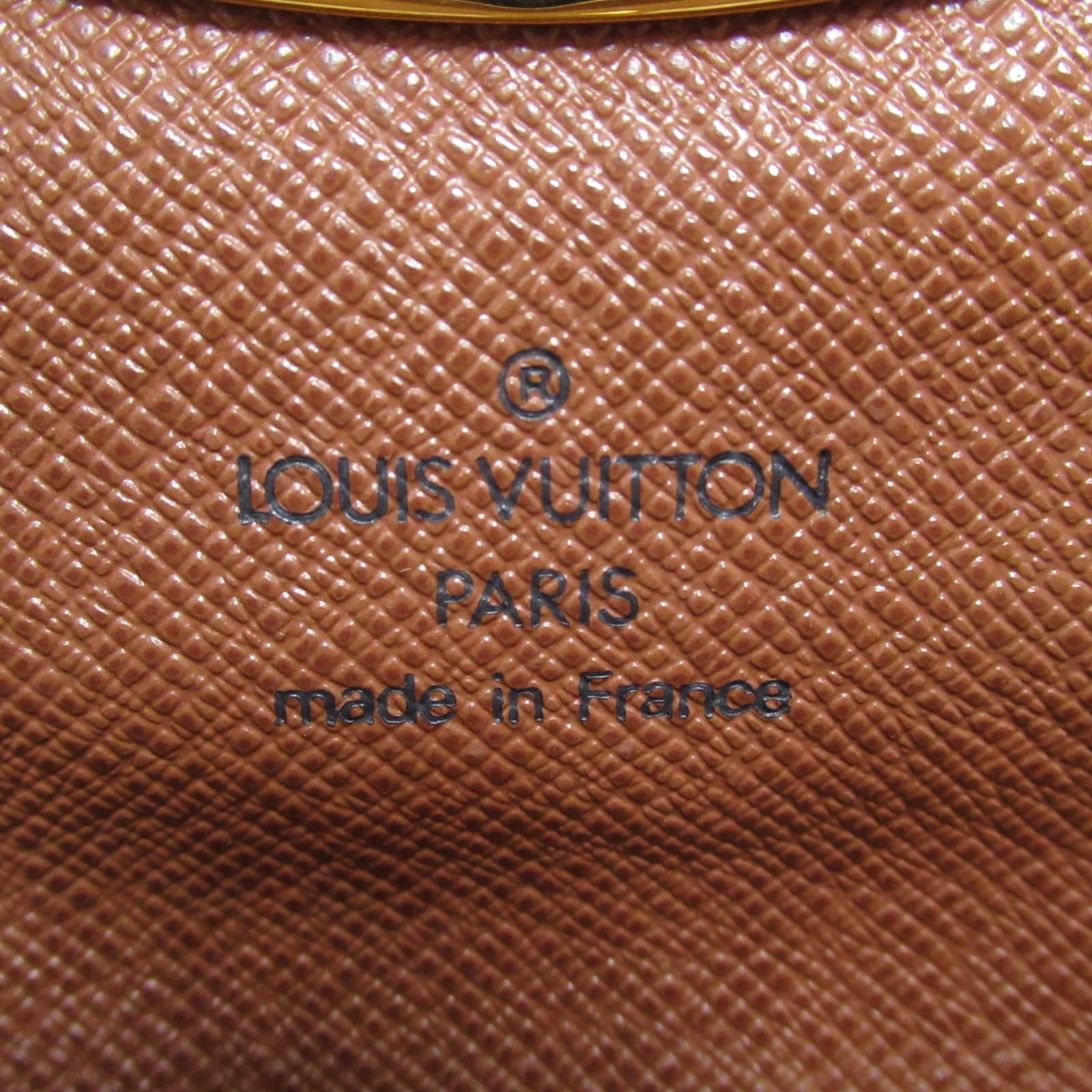 Louis Vuitton Louis Vuitton Portefolio Sarah Zip Long Wallet Double Fold Wallet Wallet PVC Coated Canvas Monogram Etwer  Brown  M66556