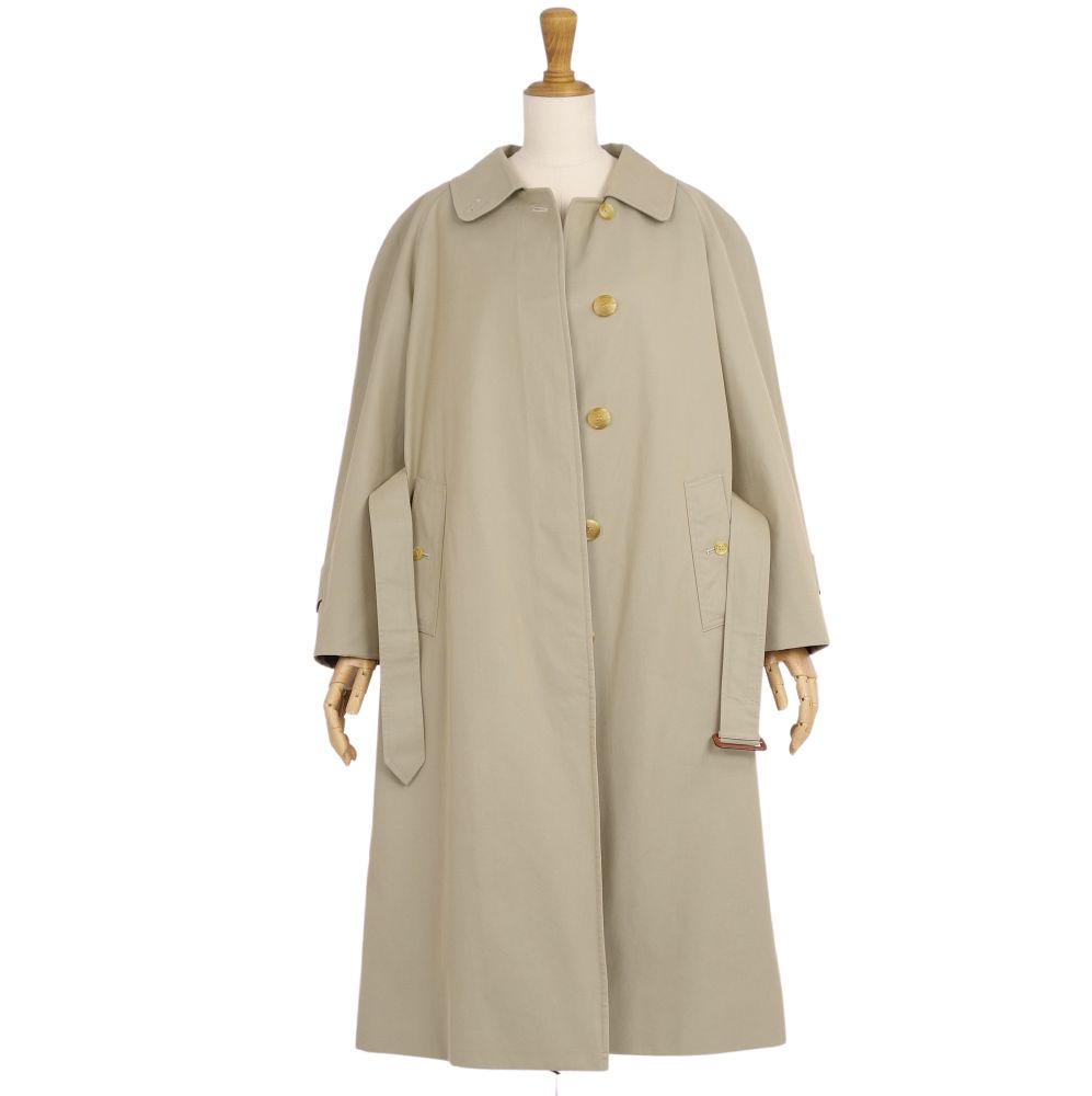 Vint Burberry s Coat  Liner Stainless Colour Coat Balmacorn Coat Cotton 100%   9AR (M equivalent) Beige Cocktail  BIG
