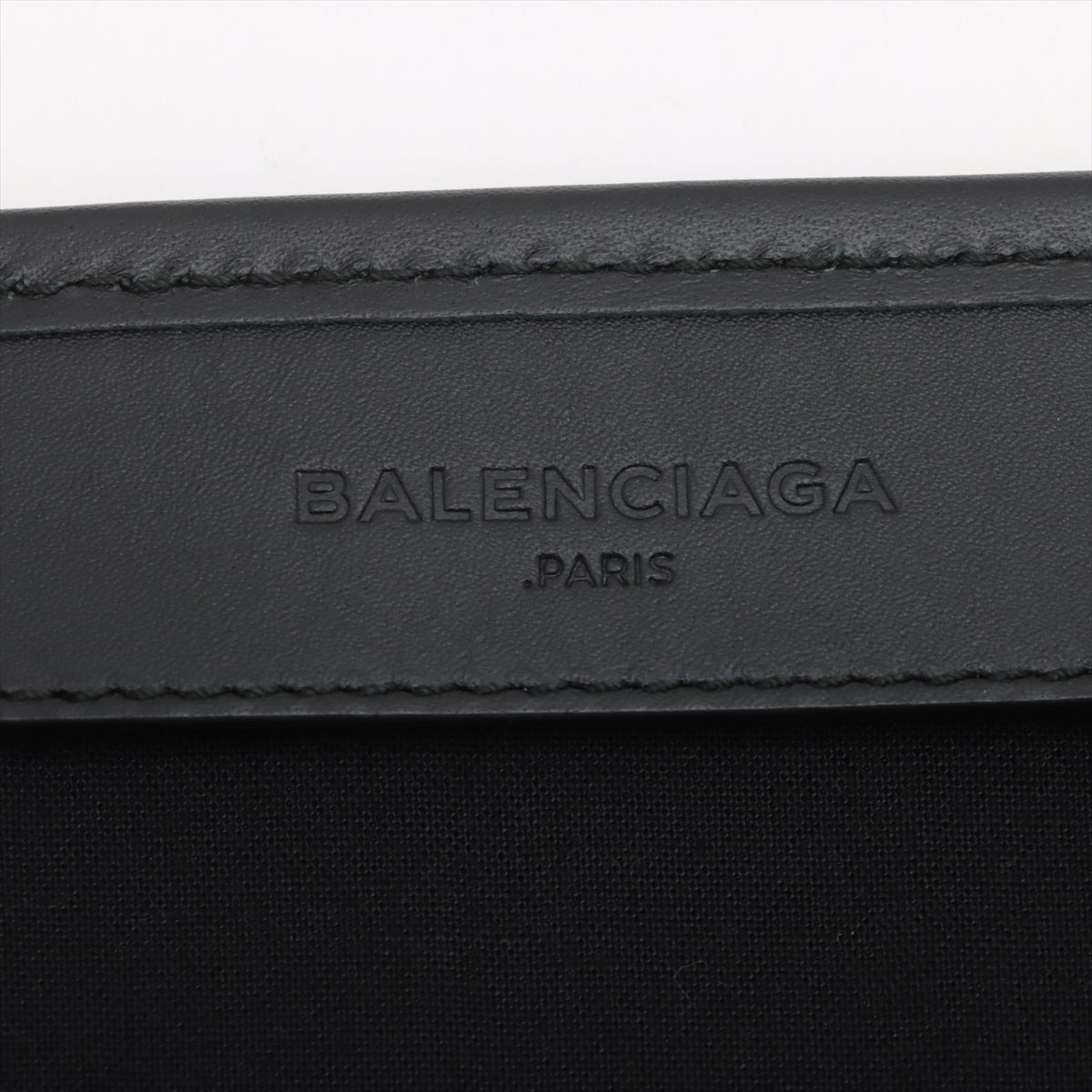 Balenciagaaga Naivikabaus Denim x Leather Handbag Naivikaba