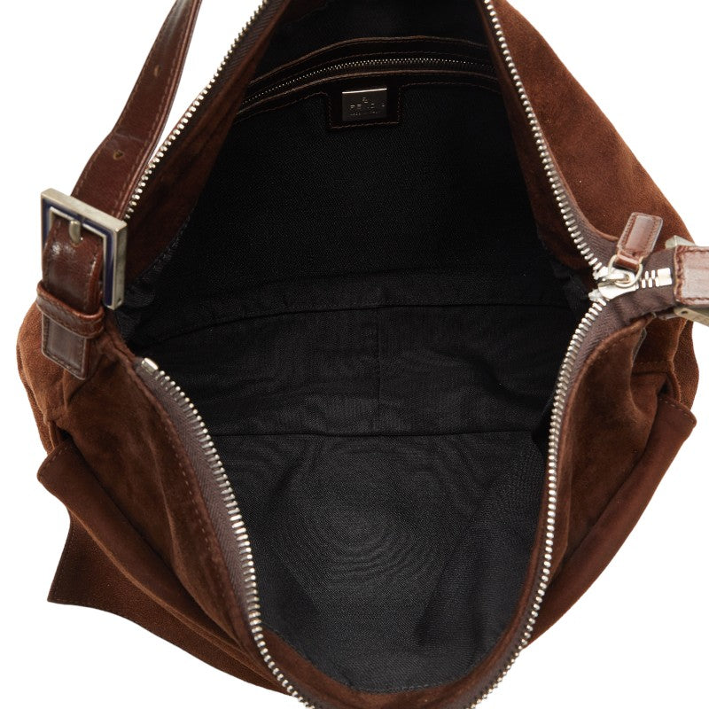 Fendi Mammaket Handbag One-Shoulder Bag Brown  Leather  Fendi