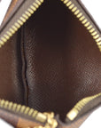 Louis Vuitton 2008 Damier Pochette Cles Coin Case Wallet Purse N62658
