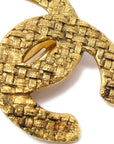 Chanel Gold CC Earrings Clip-On 29 2878