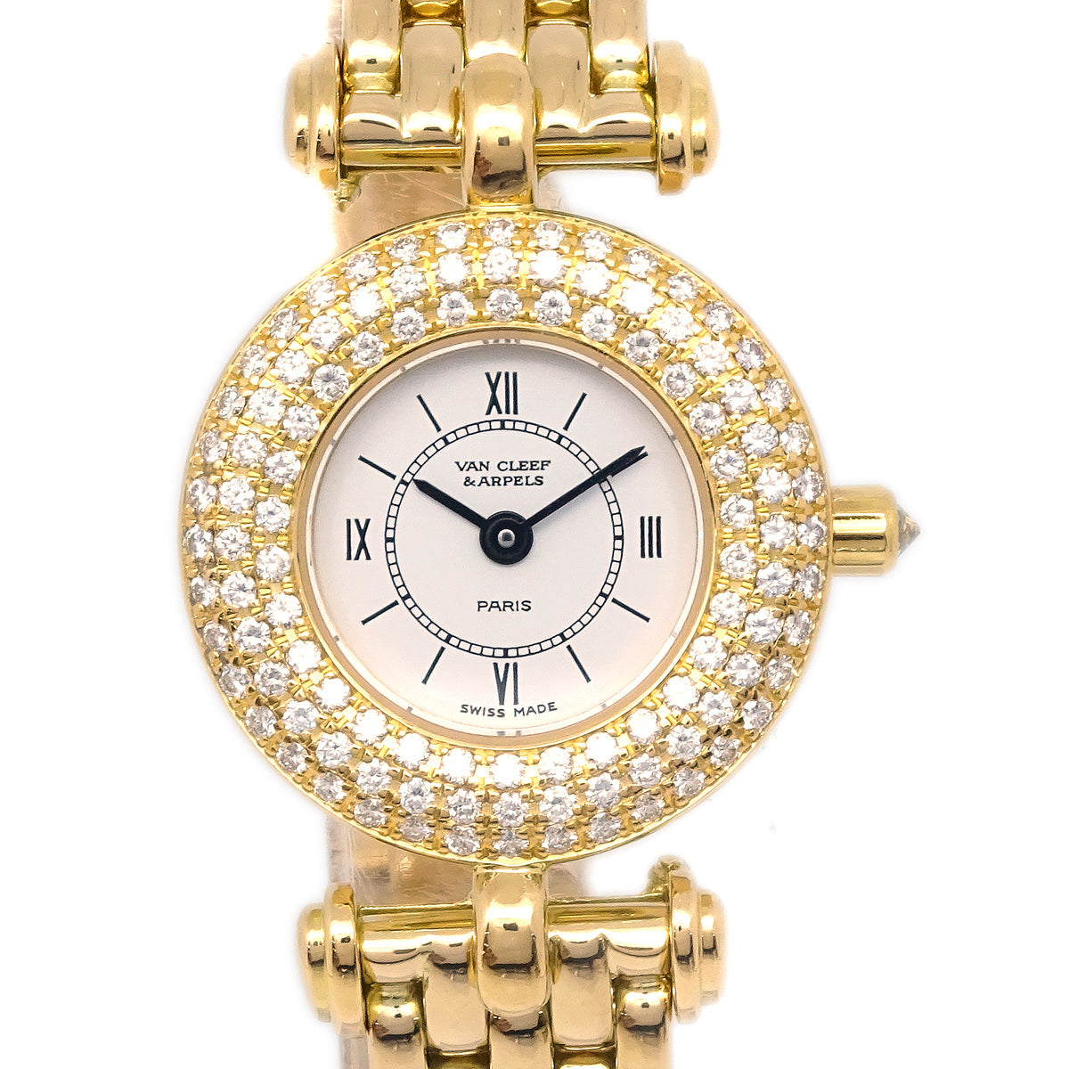 Van Cleef & Arpels 18KYG Diamond Watch