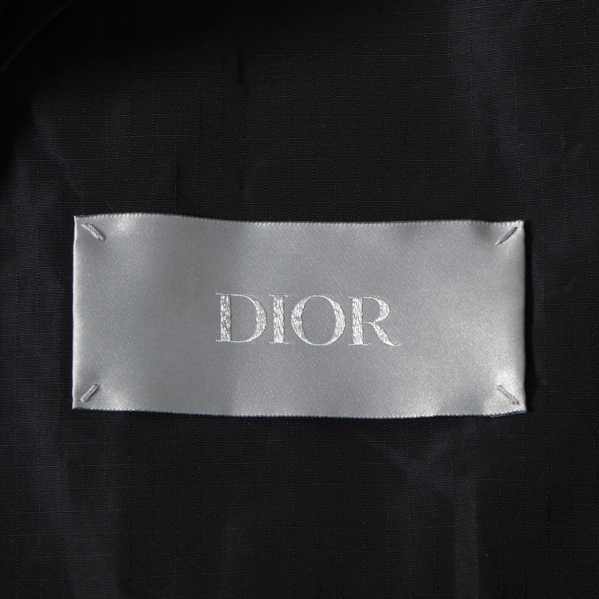Dior Cotton   × Nylon Coat 44 Mens Black 213C307717 Saddle Back  Available at