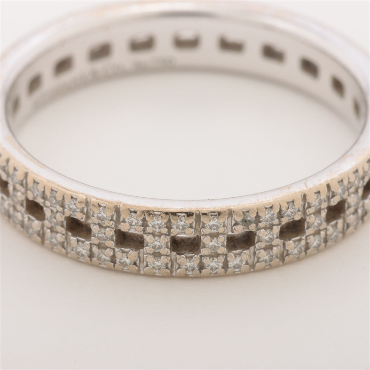 Tiffany T-Turo Naro Diamond Ring 750 (WG) 3.6g