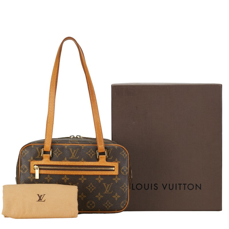 Louis Vuitton Monogram City MM Tote Bag M51182 Brown PVC Leather  Louis Vuitton
