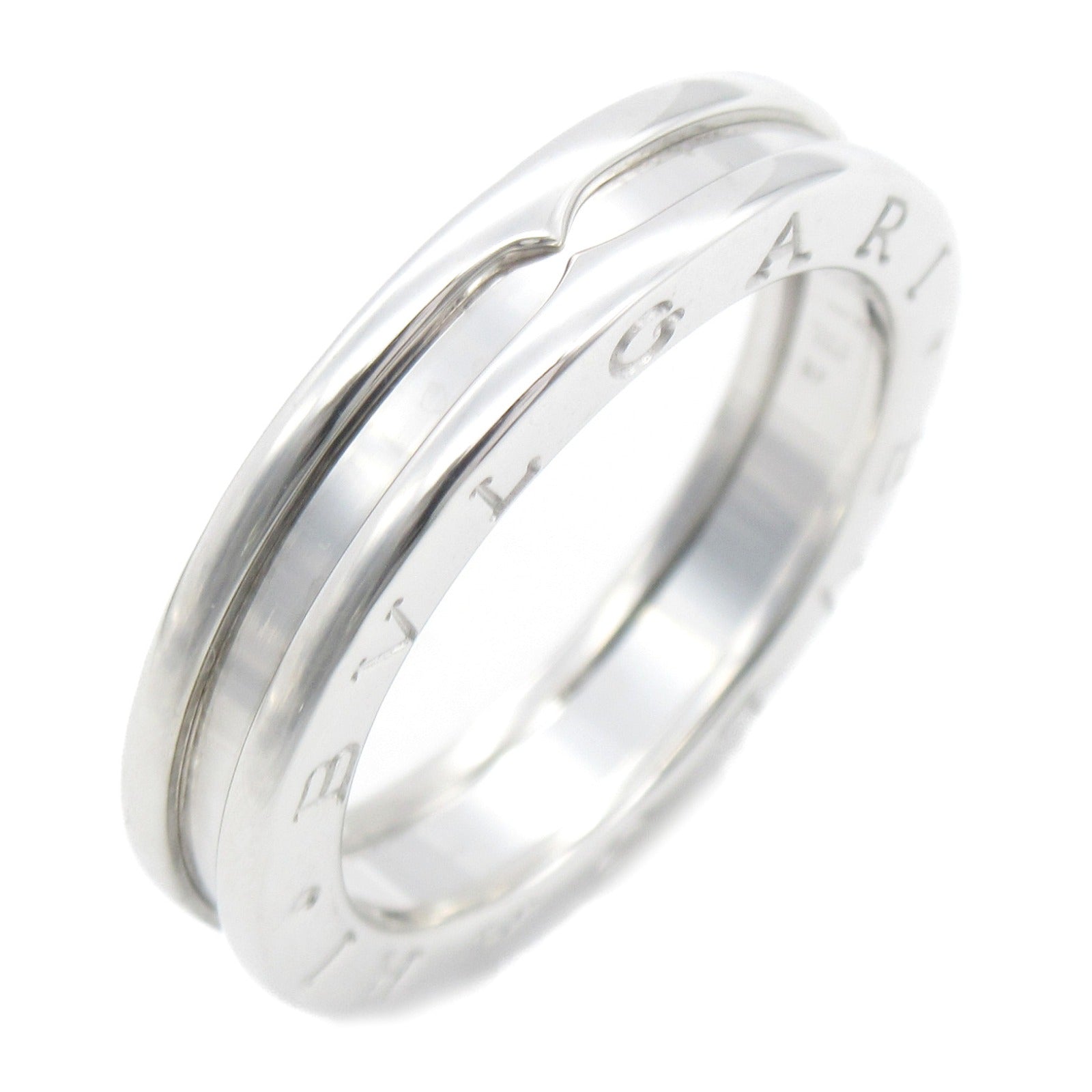 Bulgari BVLGARI B-zero1 Beezero One Ring 1 Band Ring Ring Jewelry K18WG (White G)   Silver  AN852423
