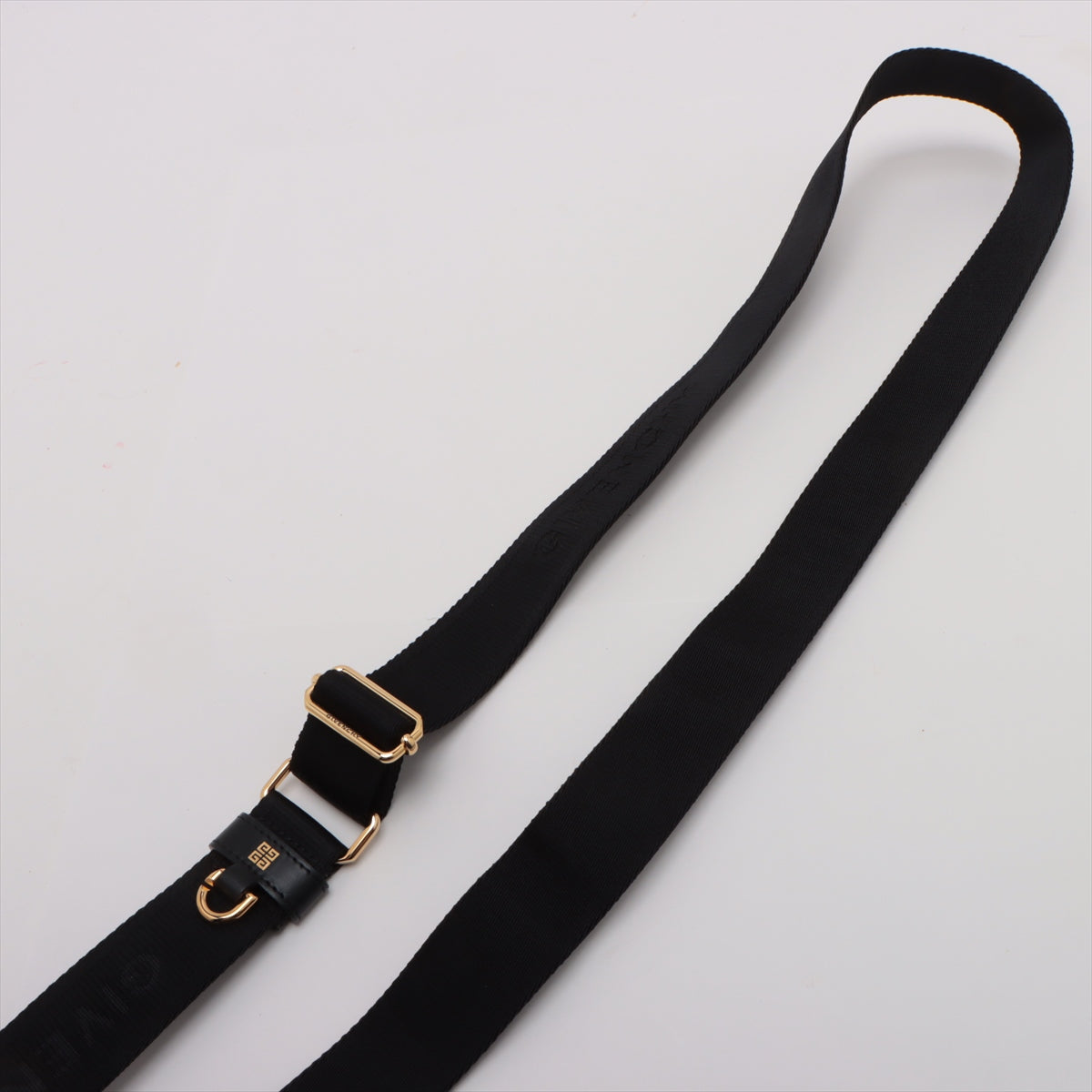 Zibanshi G-Trot Mini Canvas x Leather 2WAY Handbag Black X Beige