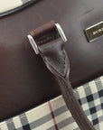 Burberry Check 2way Duffle Shoulder Handbag