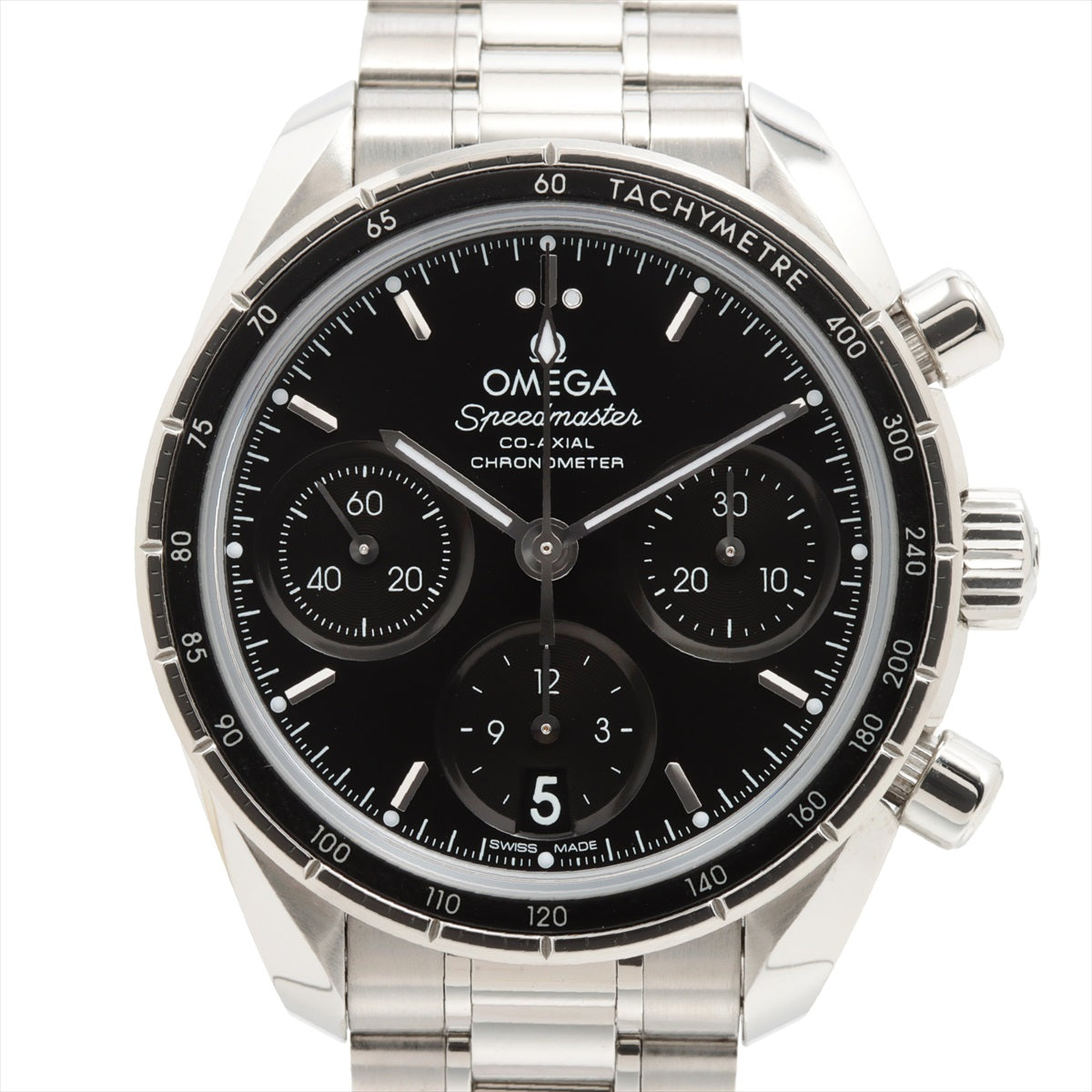 Omega Speedmaster 38 Coaxial 324.30.38.50.01.001 SS AT Black  Too Much 5 NOW