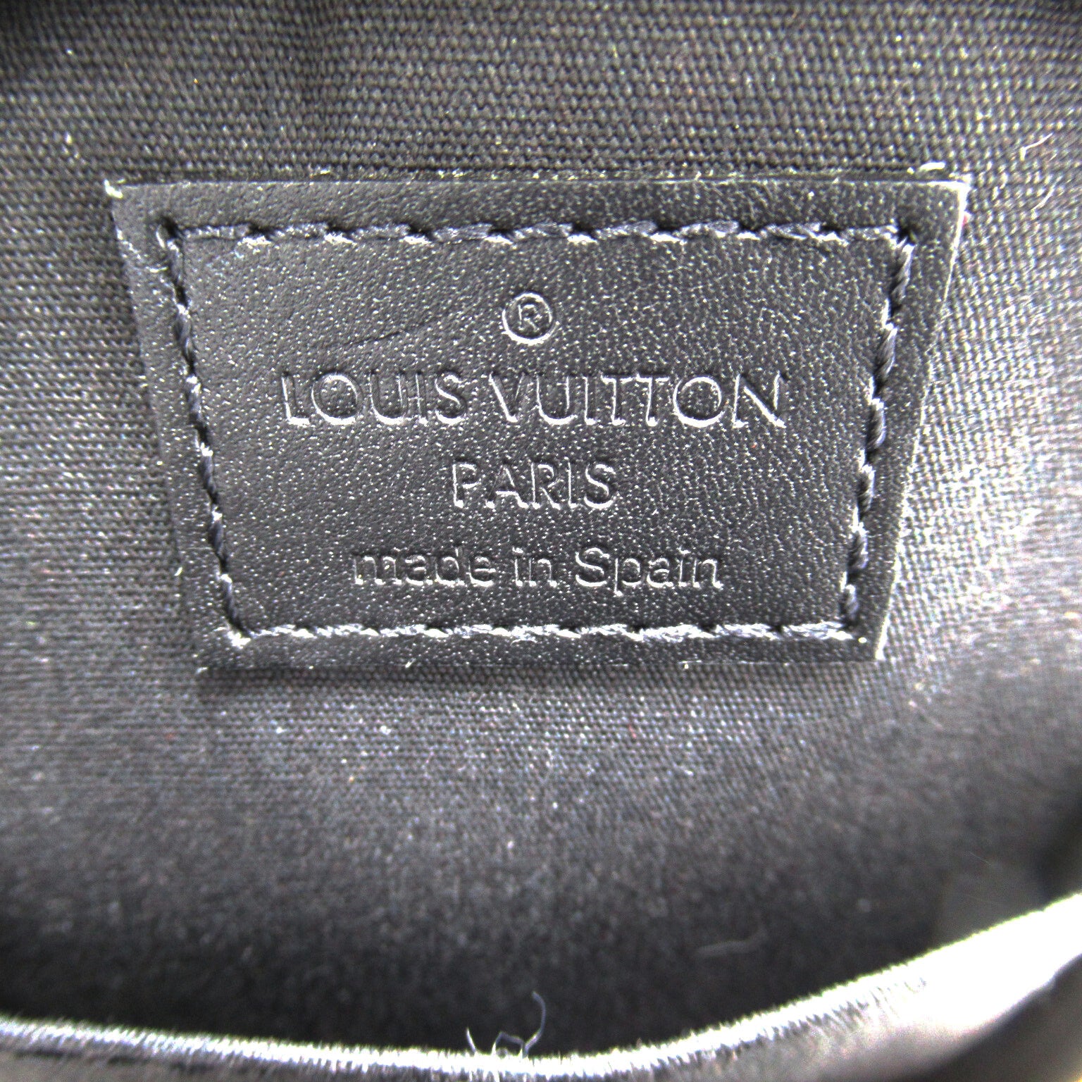 Louis Vuitton Louis Vuitton Digital Accessories Canvas Monogram Mini Men  Black/White M92066