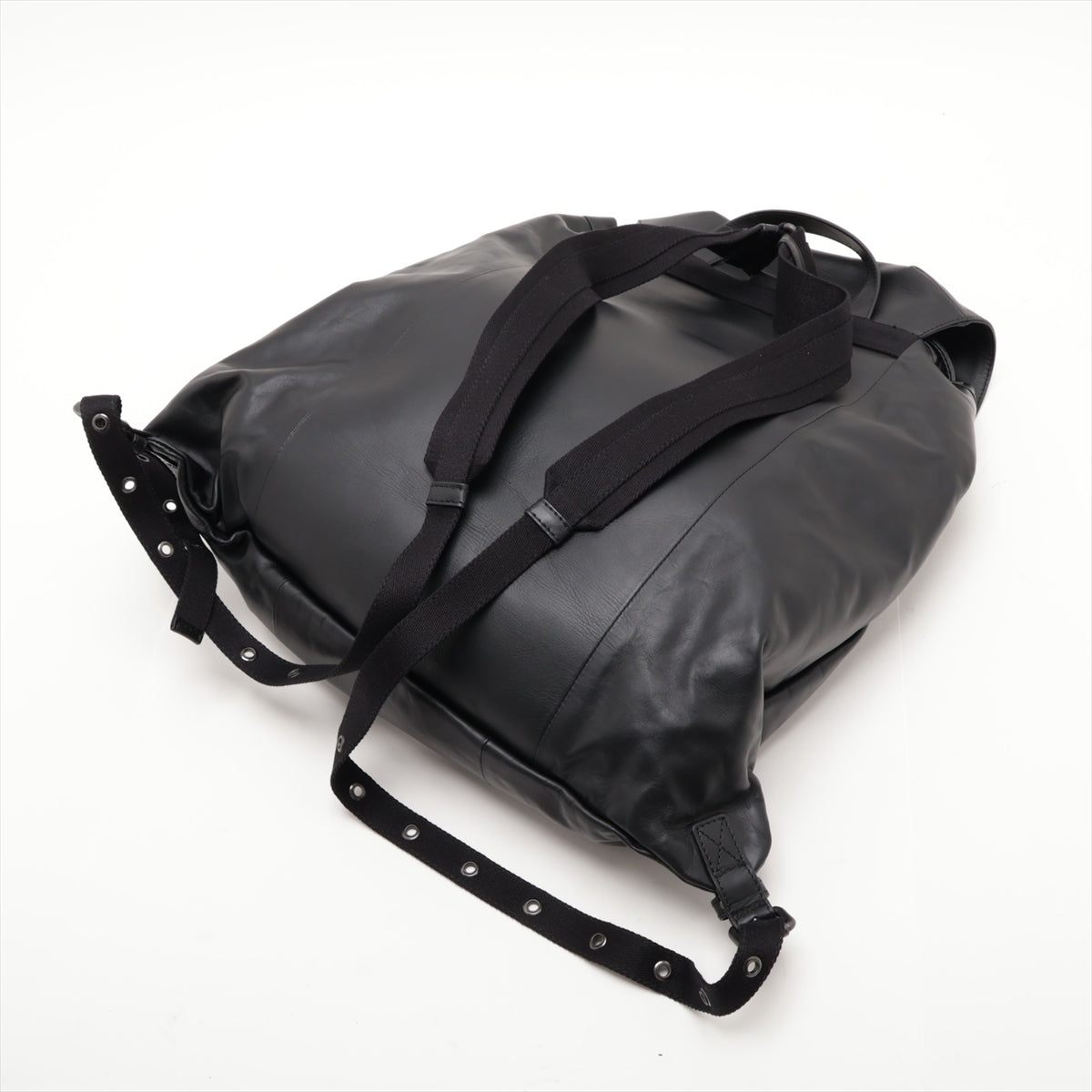 Bottega Veneta Intrecciato Leder Backpack/Rucksack Black Rucksack
