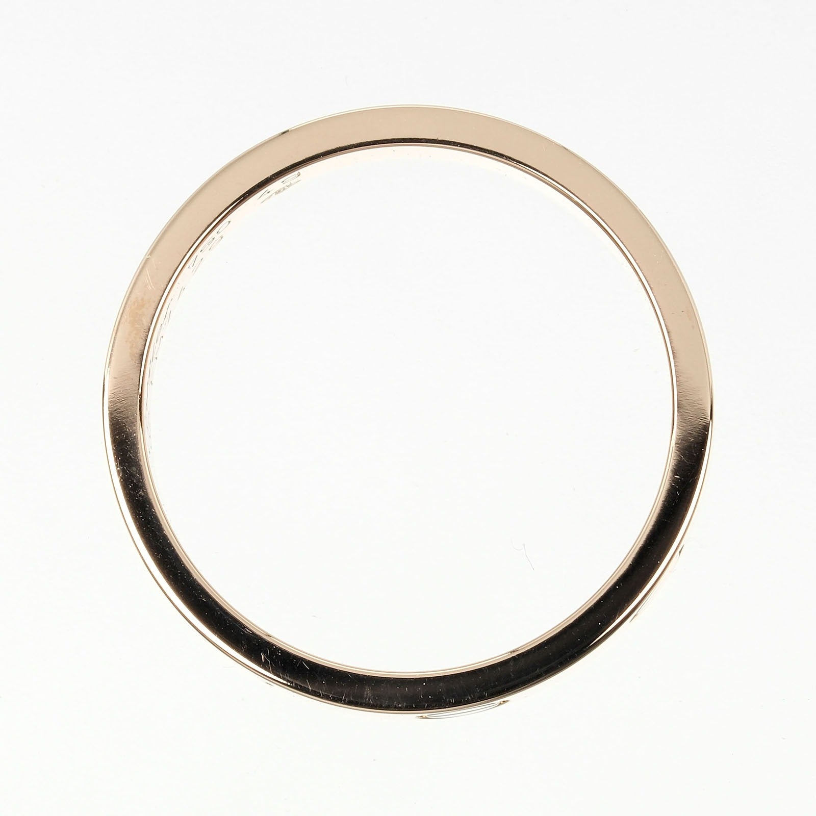 Cartier Mini-Love Wedding 9th Ring Ring K18 PG Pink G  3.6g