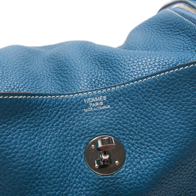 HERMES Lindy 34 Shoulder Bag  Clemence Blue Jean Blue Jean (Silver G) Shoulder Bag Mini Shoulder Bag  Shoulder Bag Ladies Shoulder Bag  Ship