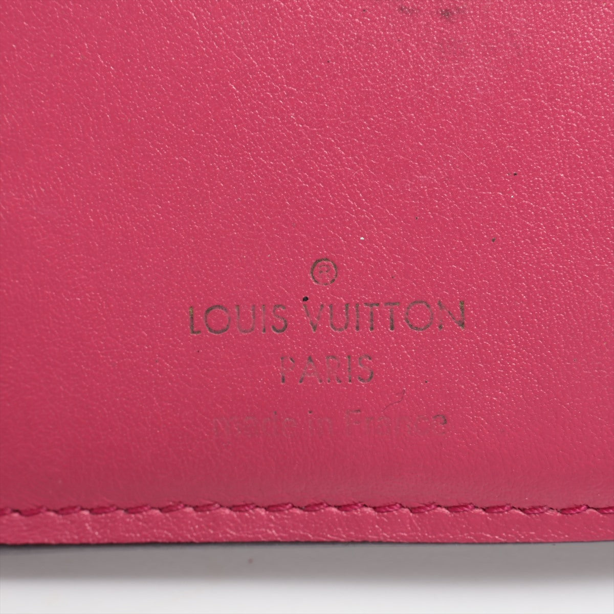 Louis Vuitton  Portefolio Capsule Compact M62157 Noir  Hot Pink Compact Wallet