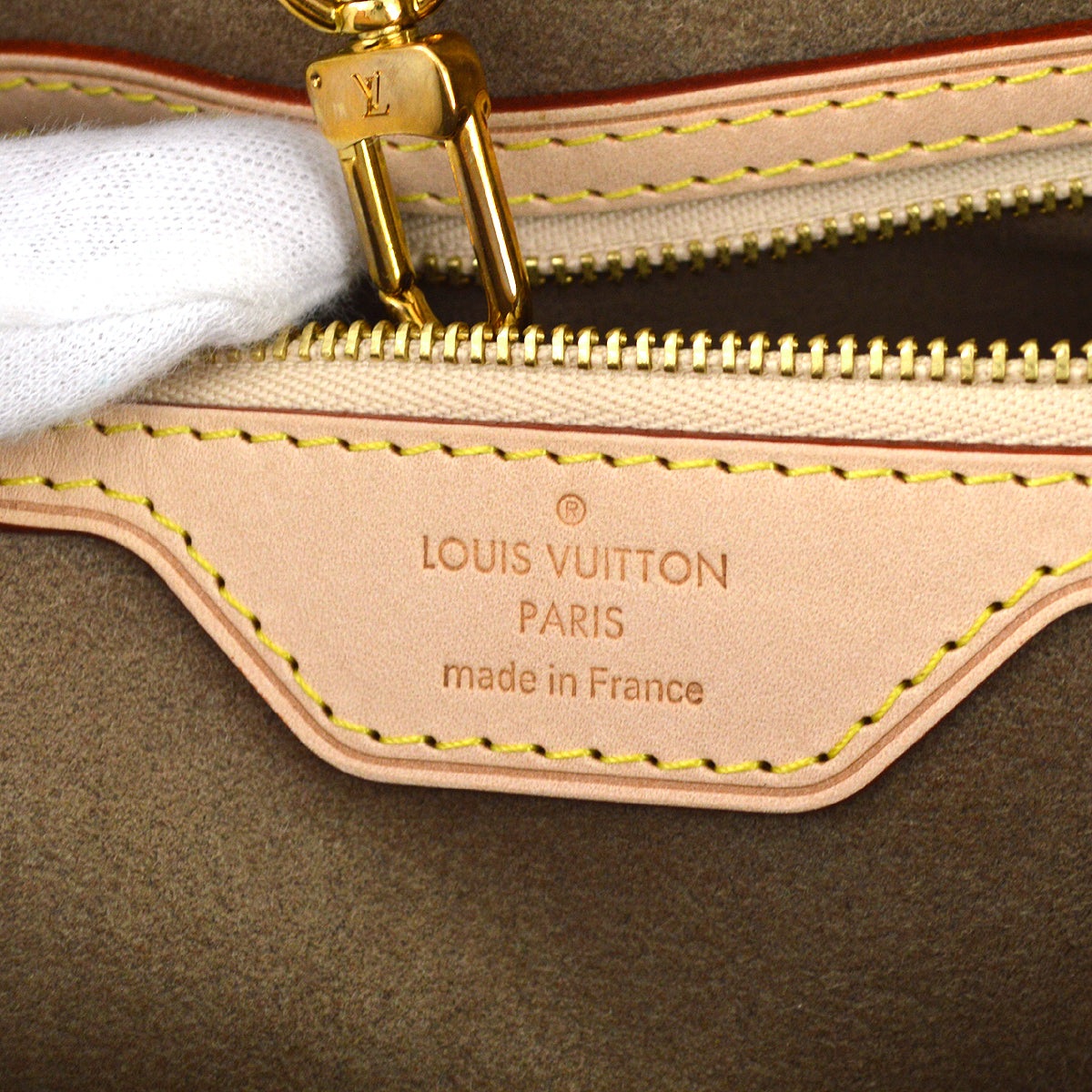 Louis Vuitton 2011 黑色交織字母多色 Sharleen MM 托特包 M93213