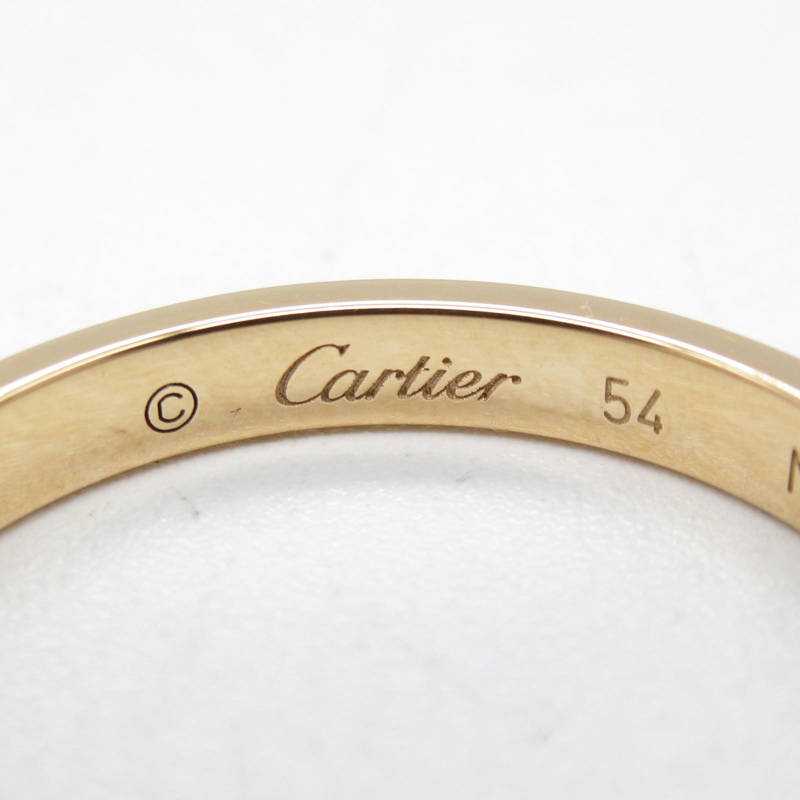 Cartier Cartier Mini-Love Paved Diamond Ring Ring Ring Jewelry K18PG Diamond  Clearance