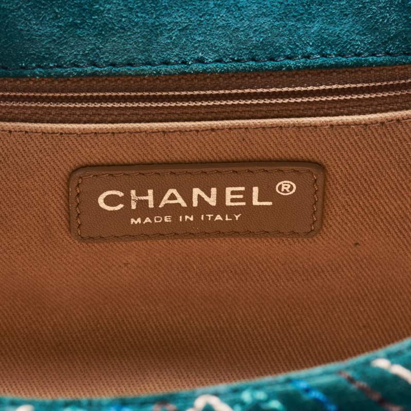 CHANEL CHANEL Wild Stitch Chain Shoulder Swede Green (Silver G ) Shoulder Bag Mini Shoulder Bag  Bag Hybrid 【 Ship】 Netherlands Online