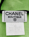 Chanel 1995 spring ribbed cotton T-shirt 