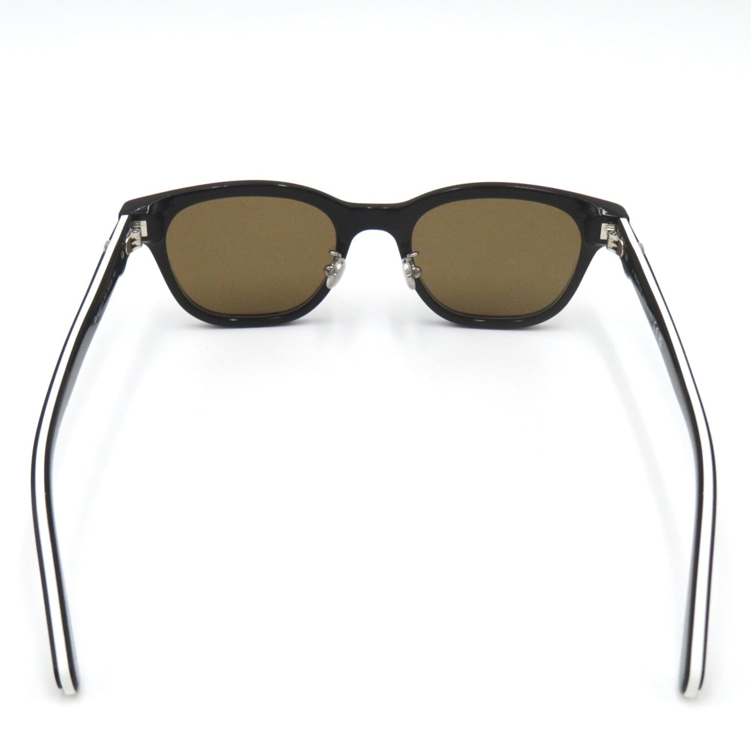 Moncler MONCLER S Glasses    Black / White / Brown Lens 5185D 001(50)