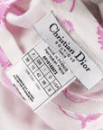 Christian Dior Spring 2005 John Galliano trotter blossom cotton tank top 