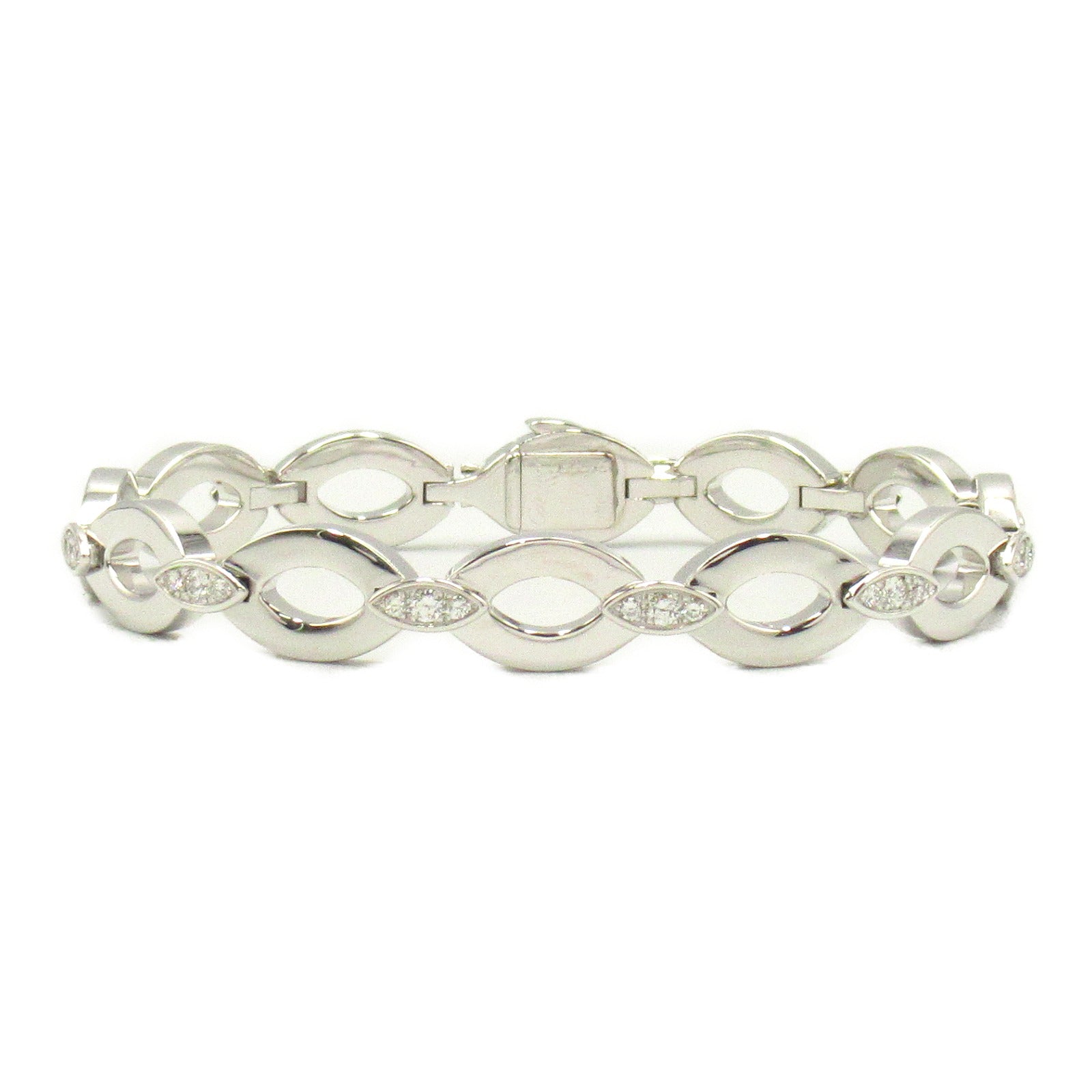Cartier Cartier Diamond Bracelet Accessories K18WG (White G) Diamond  Clearance