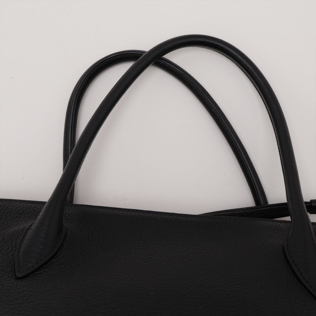 Prada Viterodino Leather 2WAY Handbag Black