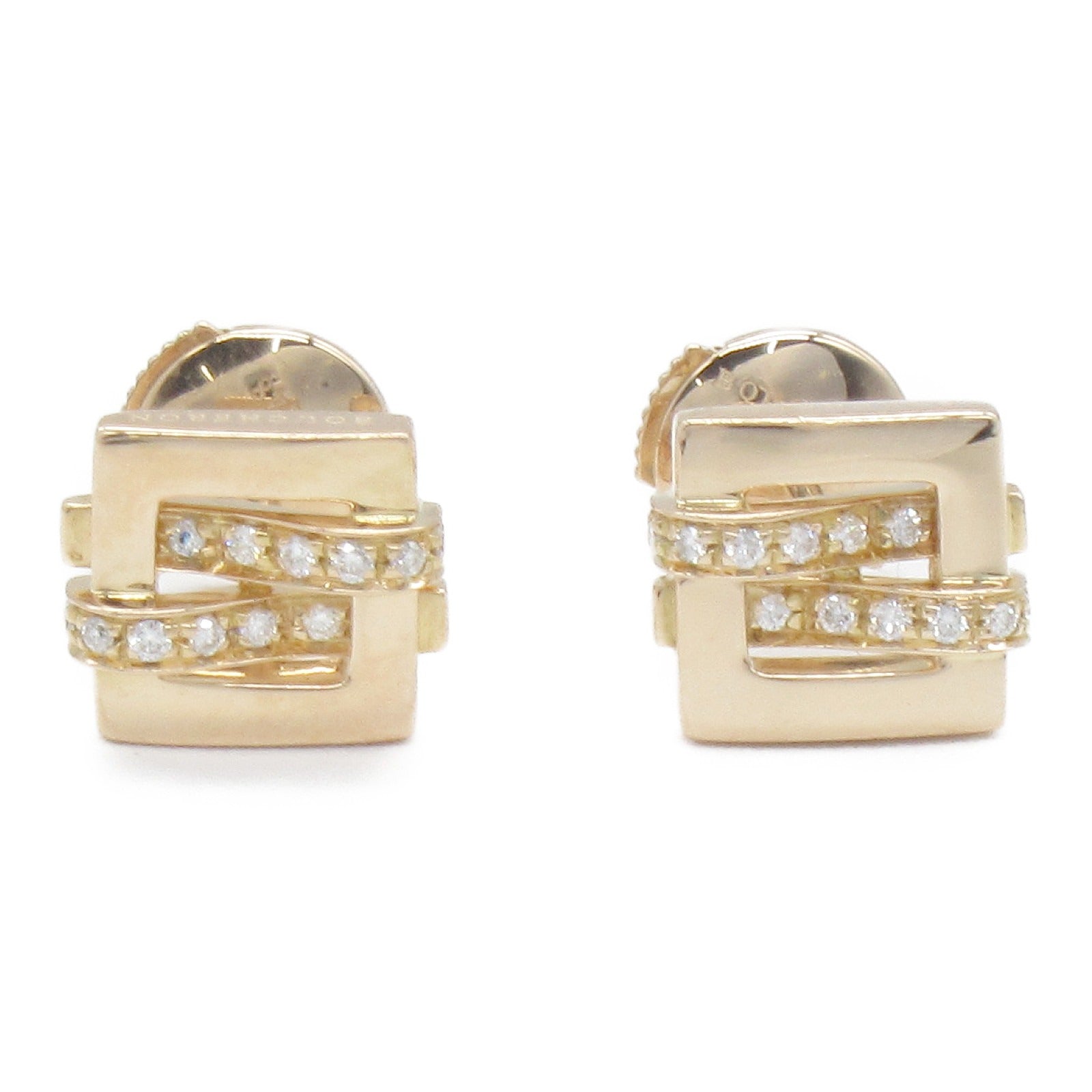 Boucheron DeJune Diamond Pier Jewelry K18PG (Pink G) Diamond  Clear JCO00294
