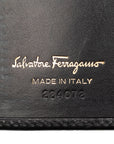 Salvatore Ferragamo Wallet Long Wallet Three Fed Wallet 224072 Black Leather  Salvatore Ferragamo