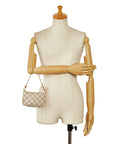 Louis Vuitton Damier Azur Mini Pochette Accessories Accessory Pochette N58010 White PVC Leather  Louis Vuitton