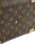 Louis Vuitton 2009 Monogram Carryall Duffle Bag M40074