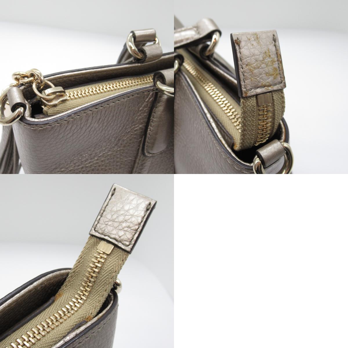 Gucci Gucci 2W Tote Bag Handbag Leather  G 369176