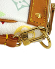 Louis Vuitton White Multicolor Pochette Accessoires Handbag M92649