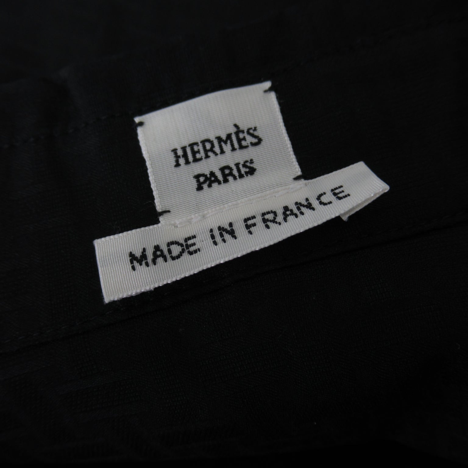 Hermes Hermes  Up Dress One Earrings  Tops Cotton  Black H4E0532DB9036