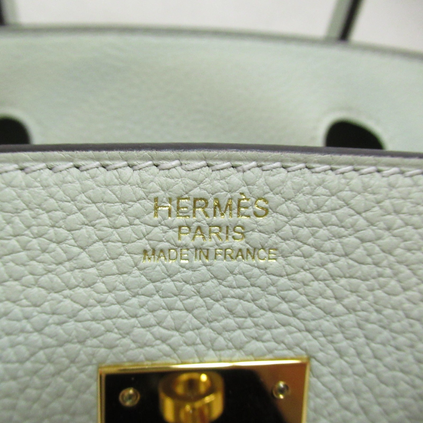 Hermes Hermes Birkin 30 Greenpeace Handbag Handbag Handbag Leather Togo  Green