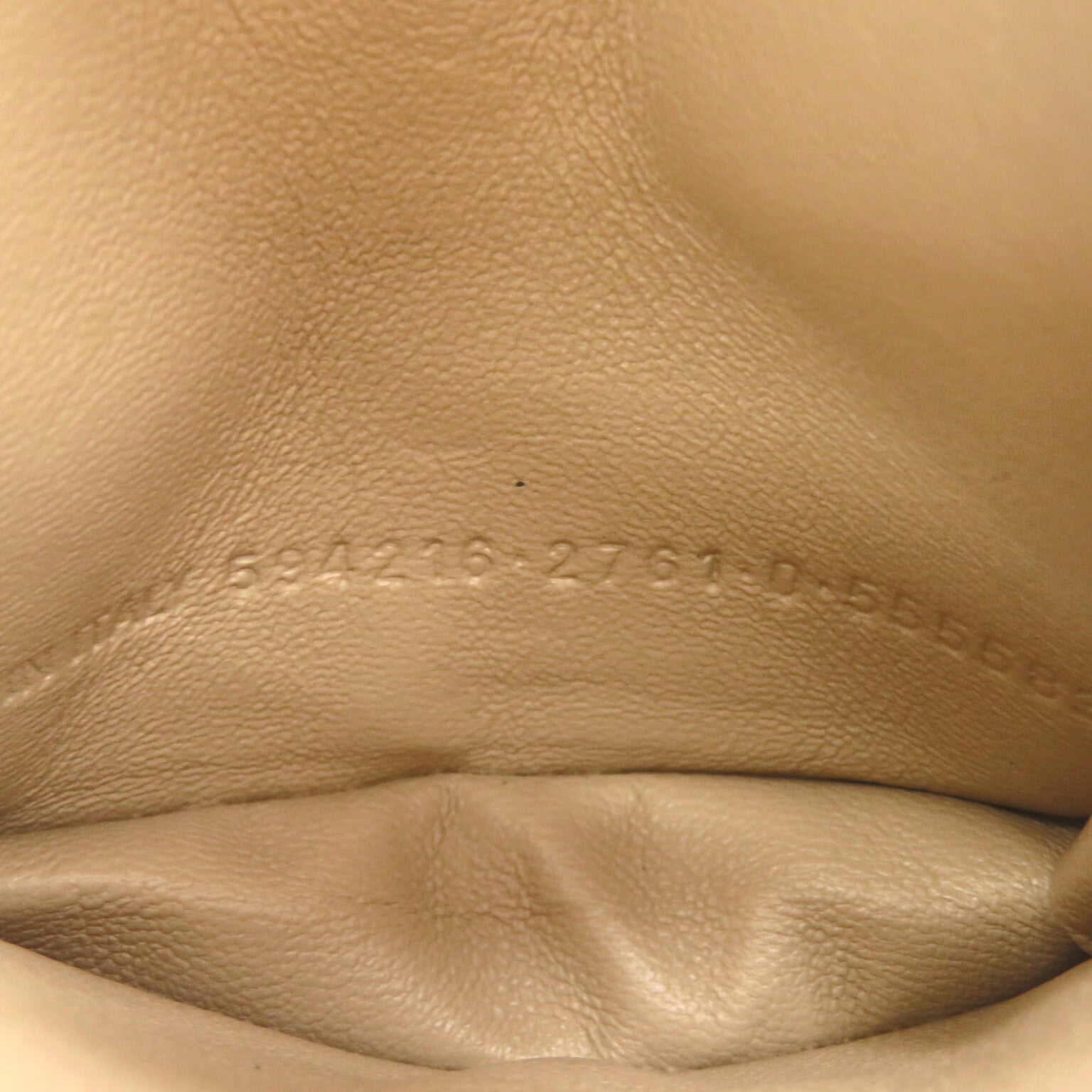 Balenciaga BALENCIAGA Double Fold Wallet Double Folded Wallet Leather  Beige 5942161IZI32761
