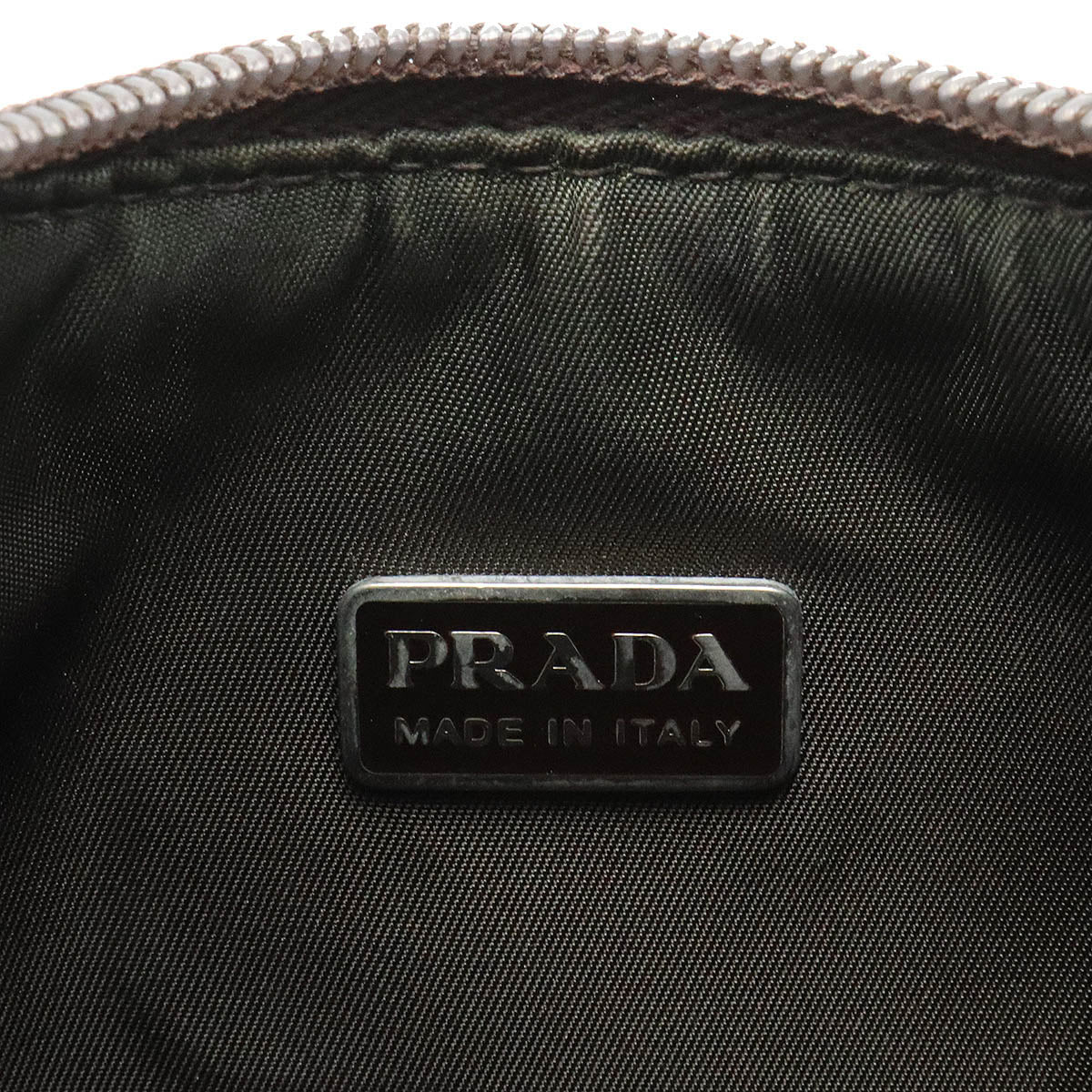 PRADA PRADA PRADA SPORTS ACCESSORY POCHY HANDBACK WOOL NYLON DARKCARKI DARKBRON MV515 BLUMIN BLUMIN SHOP