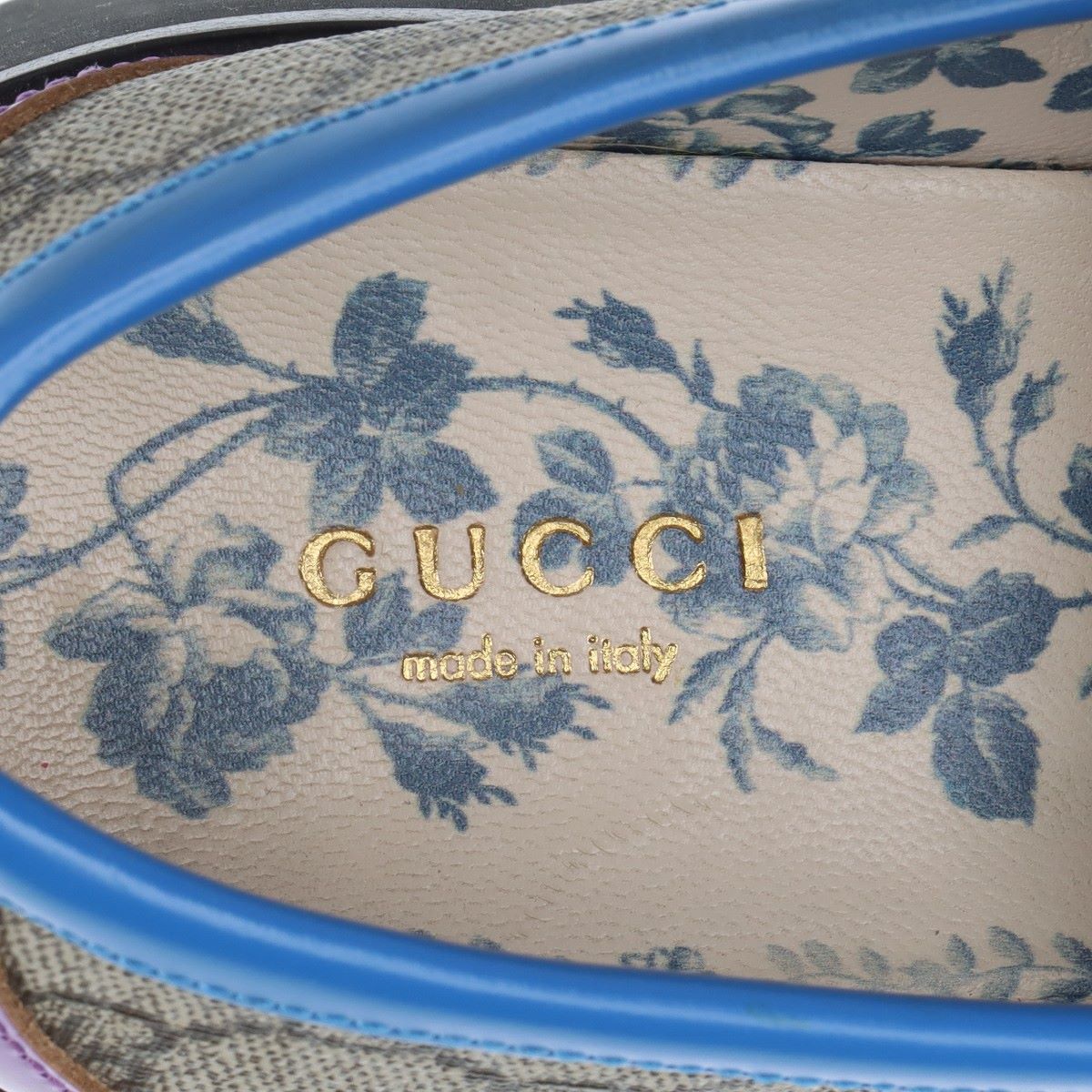 Gucci PVC  Leather  38  Multicolor 727170 GG Supreme