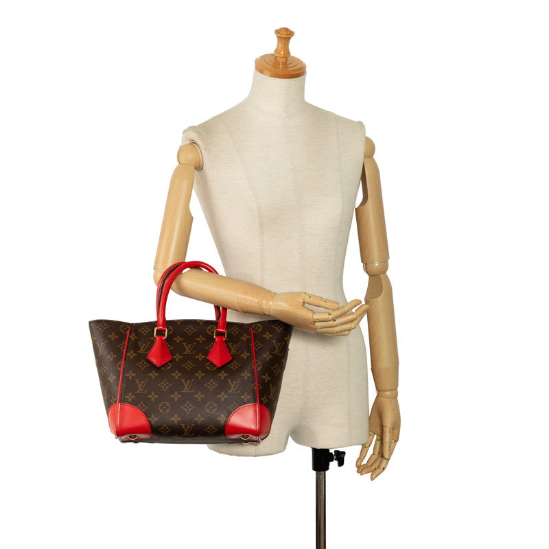 Louis Vuitton Monogram Phoenix PM Handbag M41537 Cochlear Red Brown PVC Leather  Louis Vuitton