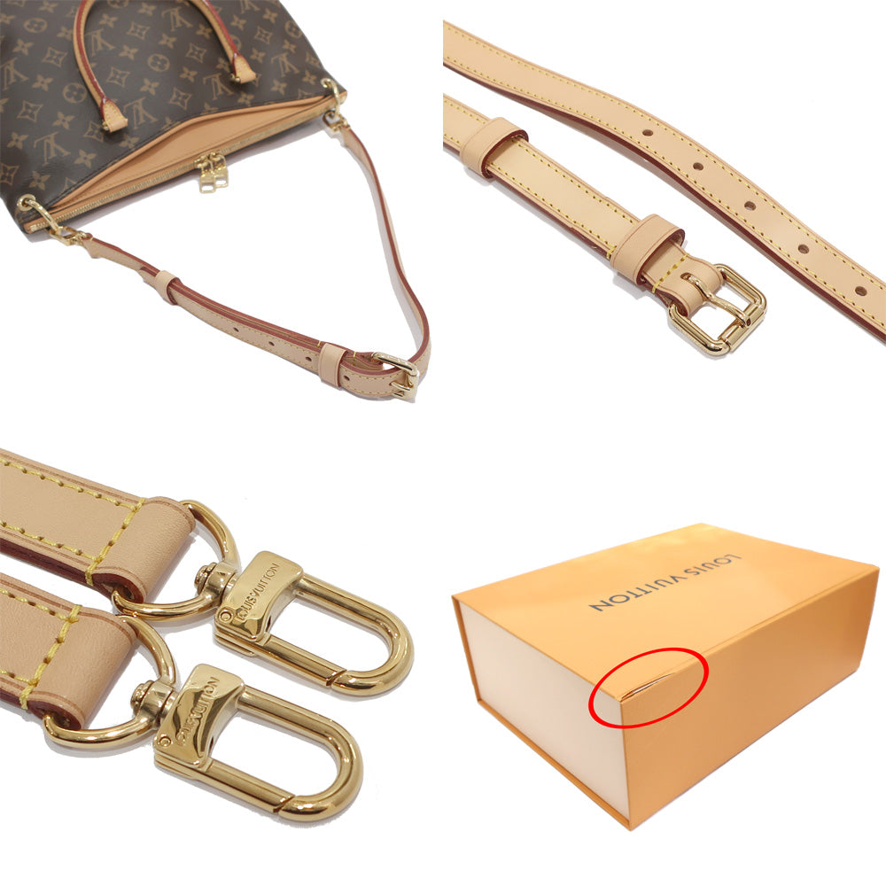 Louis Vuitton M40929 Monogram 2WAY Brown G   Female Boxes Saffron Shower Bag