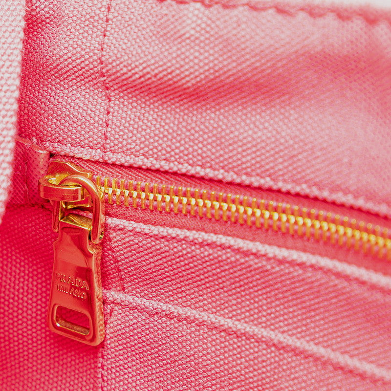 Prada Canapa XS Handbag Shoulder Bag 2WAY B2439G Pink Canvas  Prada