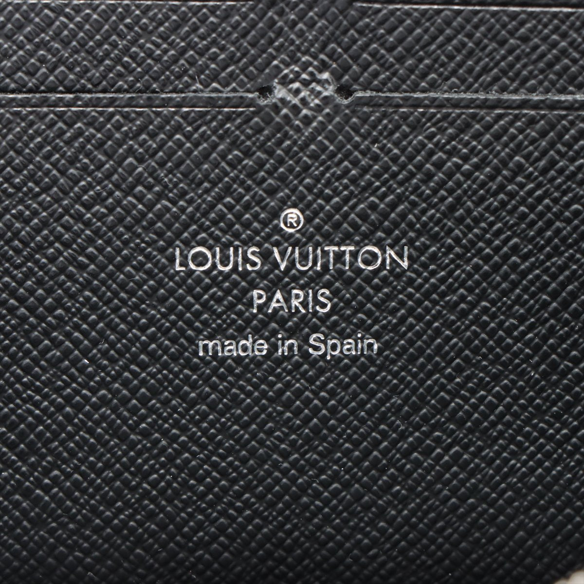Louis Vuitton Epi Portefolio Clemens M60915 Noir Round  Wallet