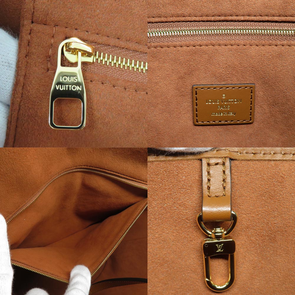 Louis Vuitton M59963 Supreme Insa City 2022 SS Tote Bag Caramel Caramel Caramel Leather