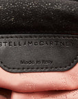 Stella McCartney Tiny Chain Shoulder Bag 2WAY 371223 Black Silver Polyester  Stella McCartney