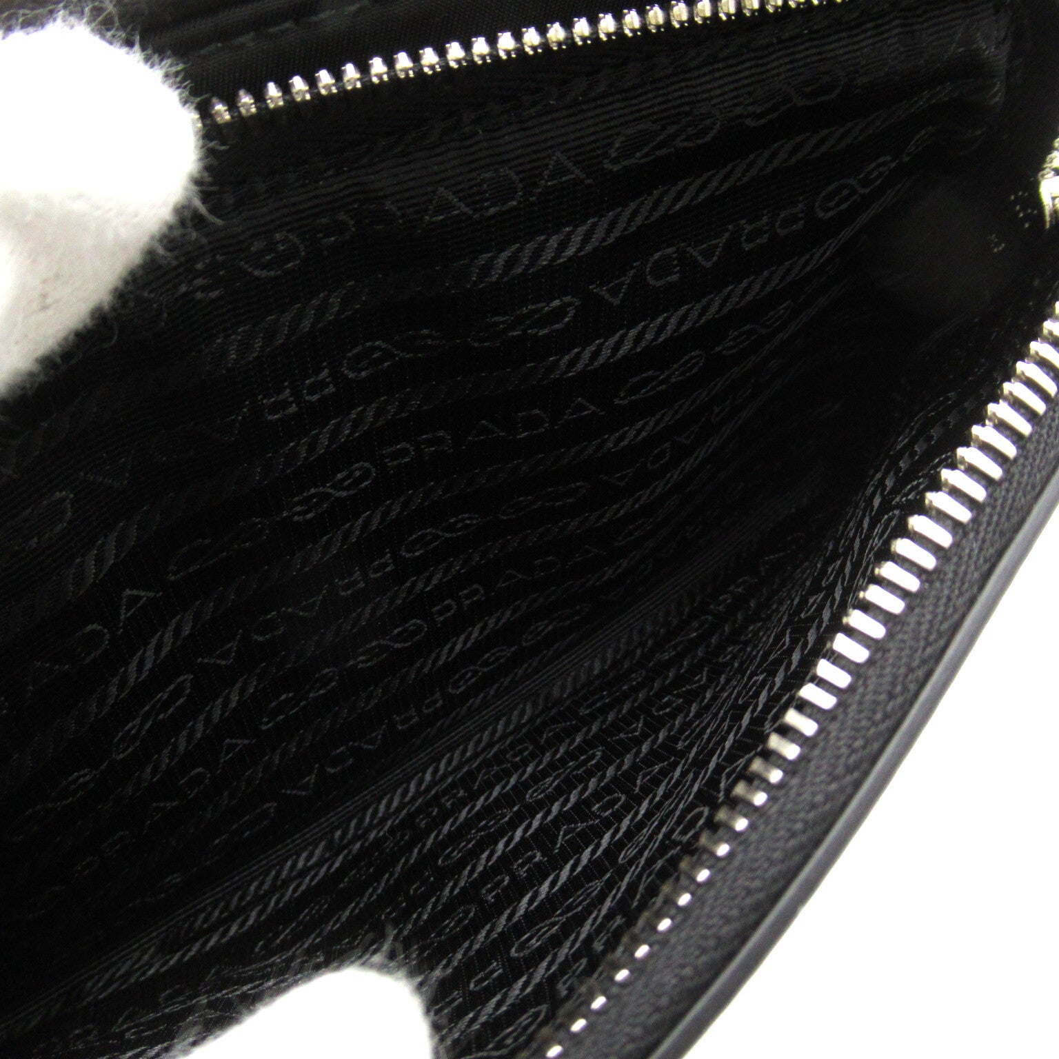 Prada Waist Bag Body Bag Body Bag Body Bag Nylon Leather   Black 2VH156789F0002